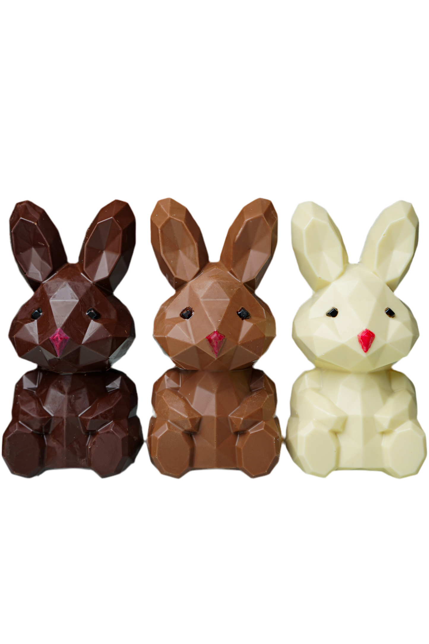 Osterhase in drei verschiedenen Sorten